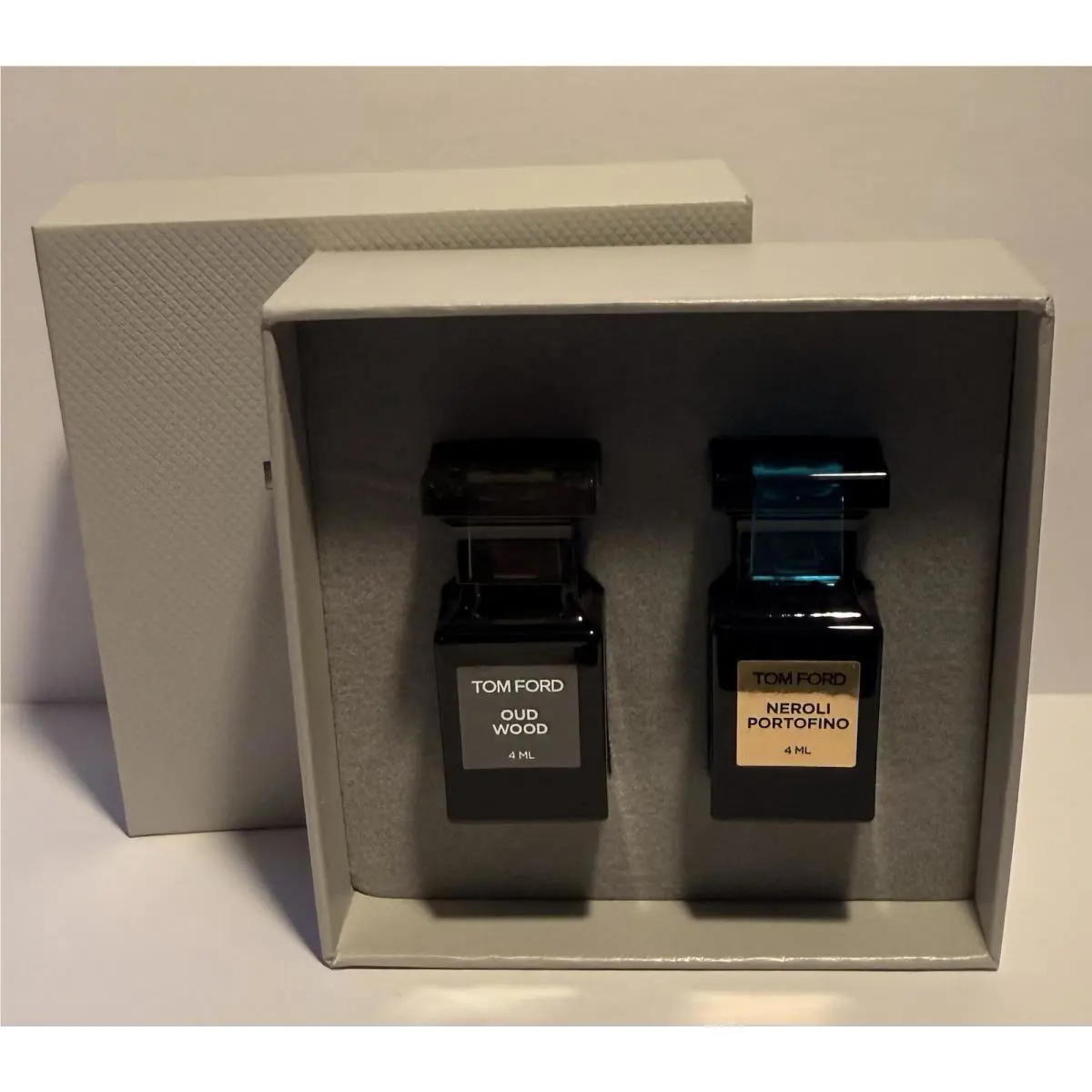 Tom Ford Private Blend Edp Set 2 X 4ml Nib- Oud Wood Neroli Portofino