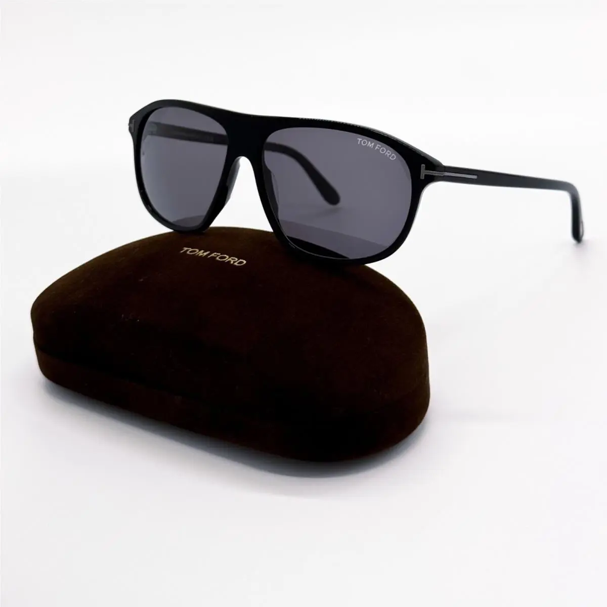 Tom Ford Sunglasses Prescott TF1027 01A Black Men Eyewear FT1027 01A