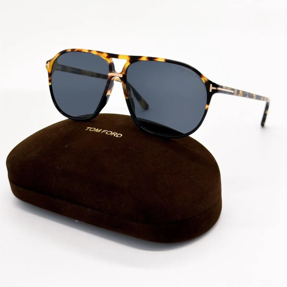 Tom Ford Sunglasses Bruce TF1026 05A Havana Black Men Eyewear FT1026/S 05A