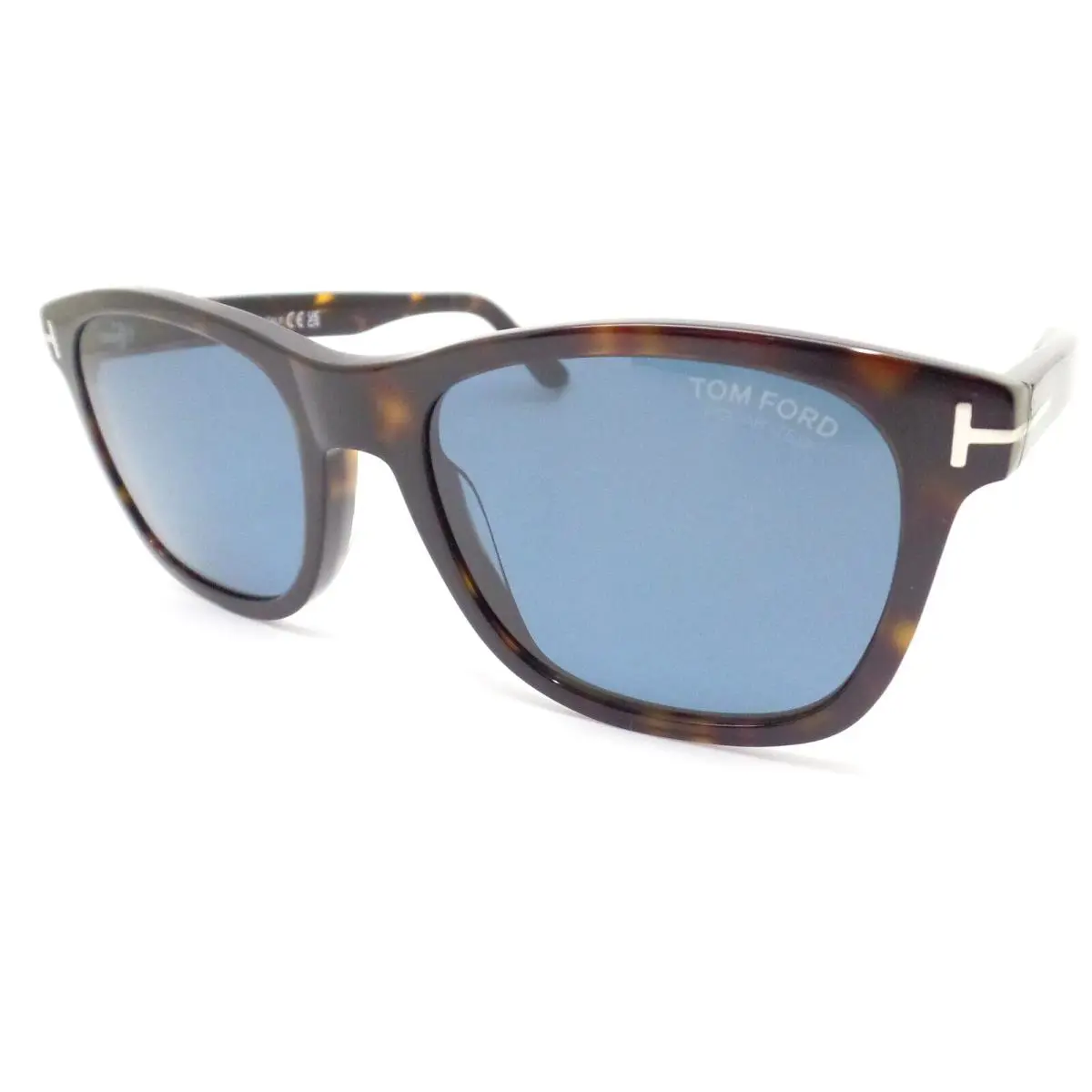 Tom Ford Eric 2 595 52D 55 Havana Palladium Blue Polarized Sunglasses