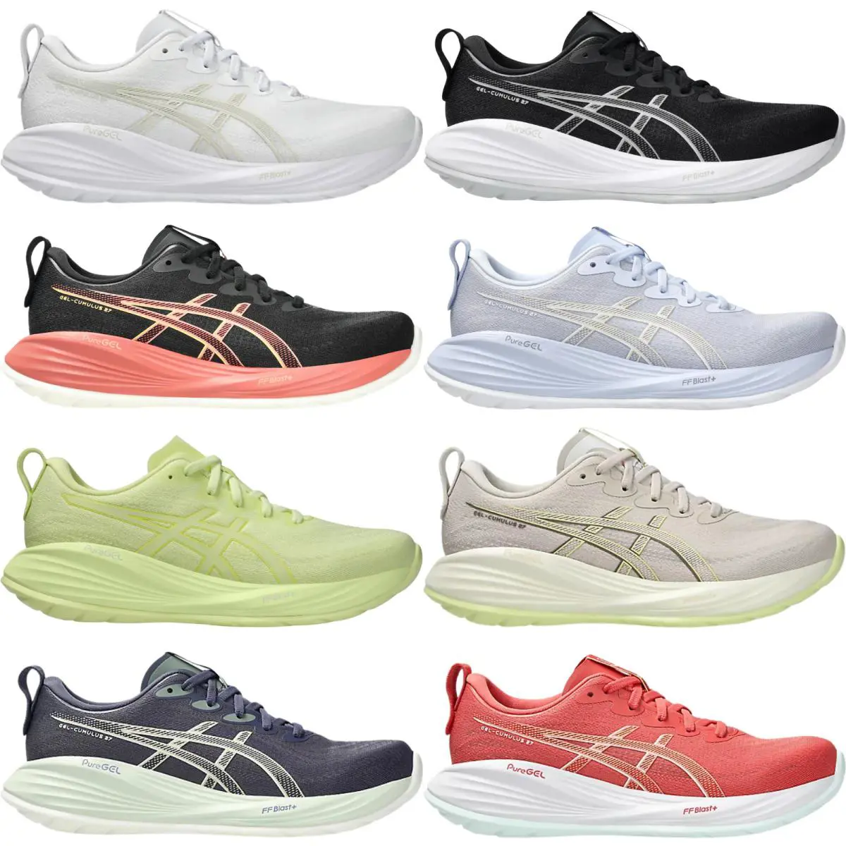 Asics shoes - Asics GEL-Cumulus 27 - Blue Fade/White 24