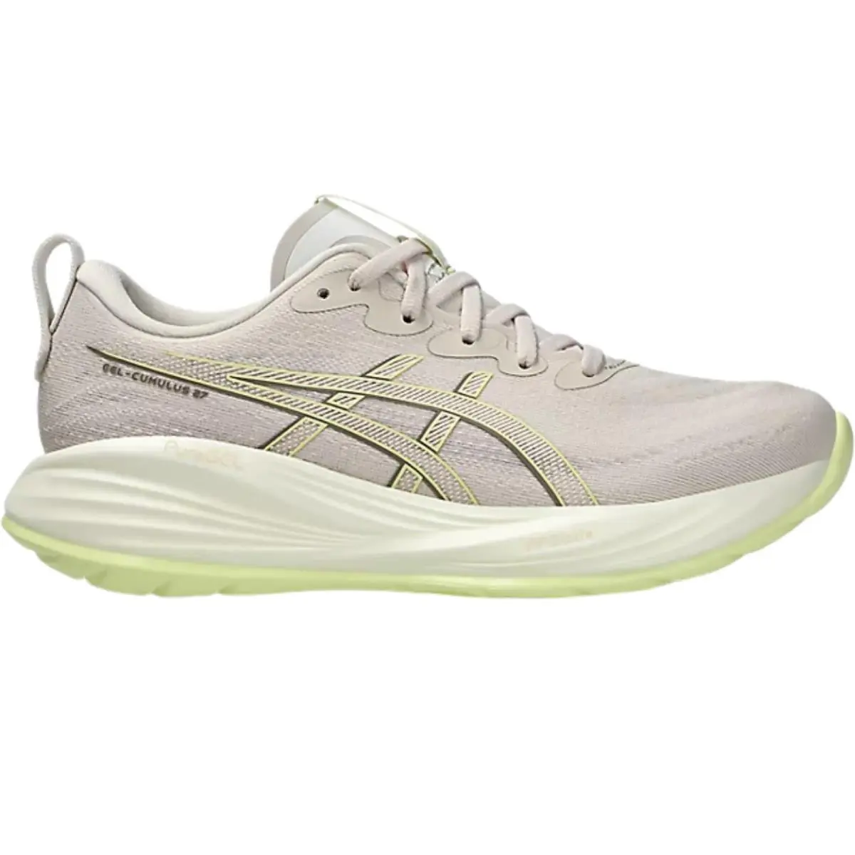 Asics shoes - Asics GEL-Cumulus 27 - Mineral Beige/Huddle Yellow 4