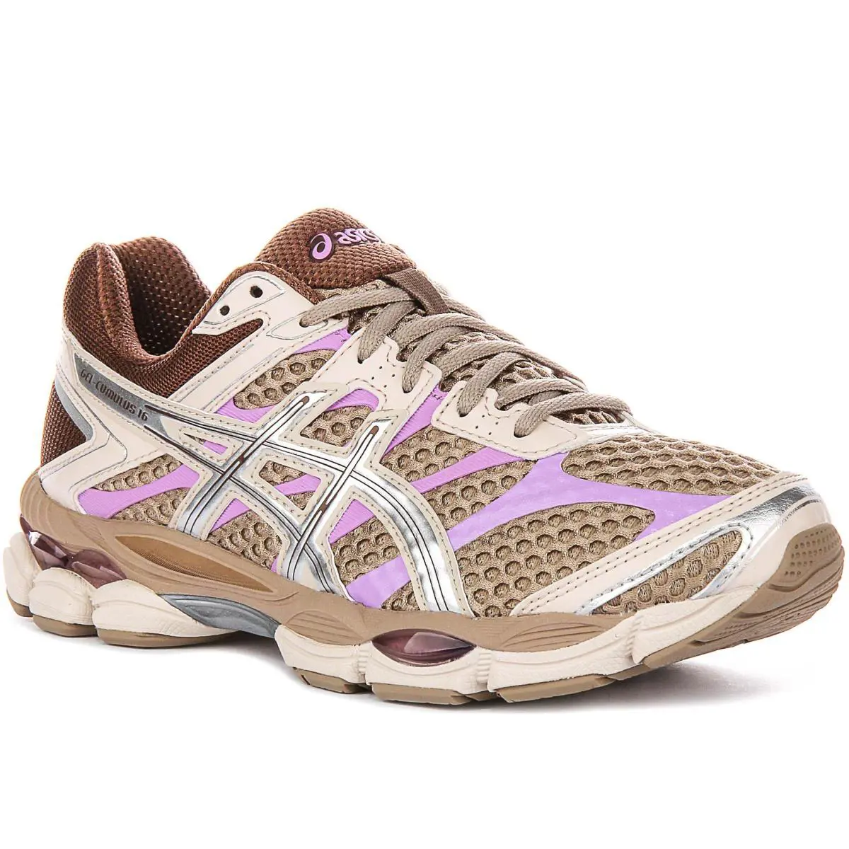 Asics Cumulus Cushion Mesh Womens Trainer In Brown US 4 - 10 - Brown