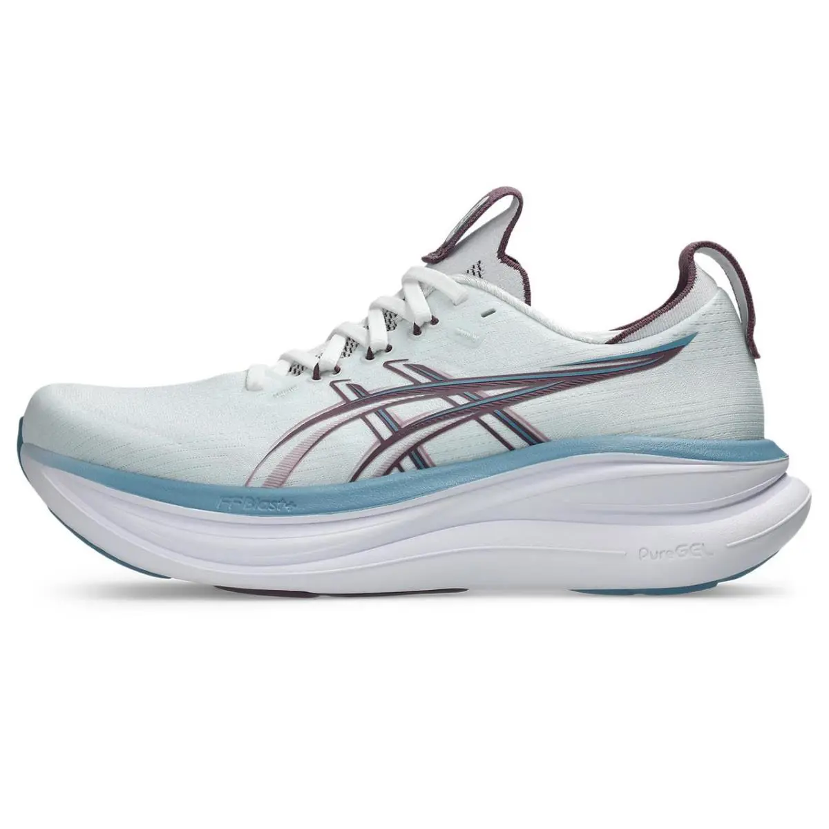 Asics shoes - Arctic Blue/Velvet Purple 1