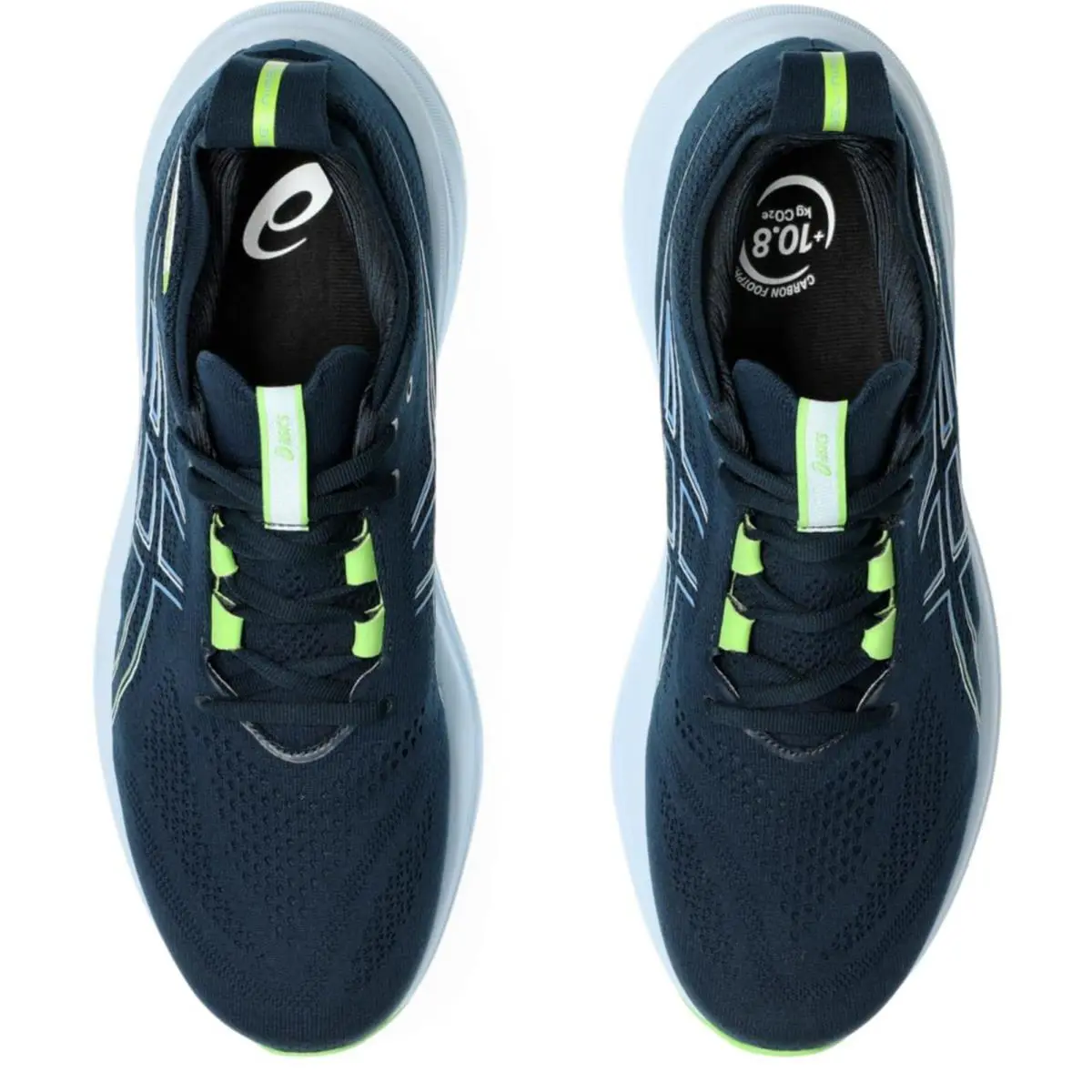 Asics shoes - ASICS GEL-Nimbus 26 - 1011B795-400 - French Blue/Electric Lime 4