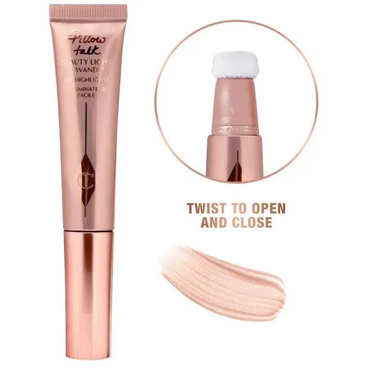 Beauty Highlighter Wand IN Pillow Talk 12ML by Charlotte Tilbury