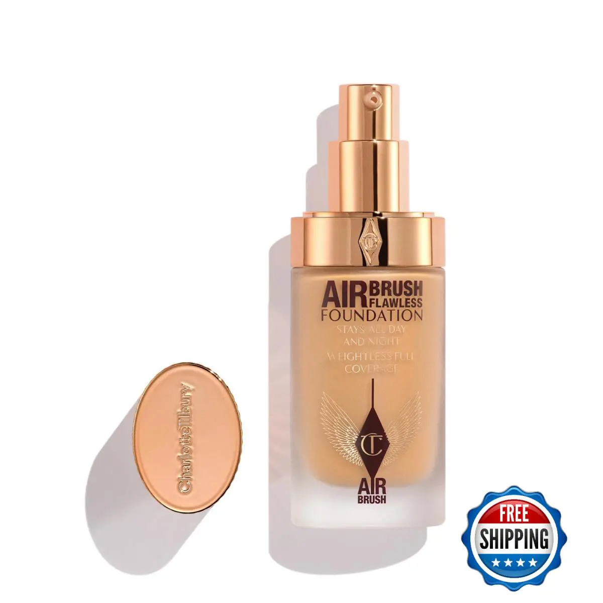 Charlotte Tilbury Airbrush Flawless Matte Foundation - Full Coverage Liquid