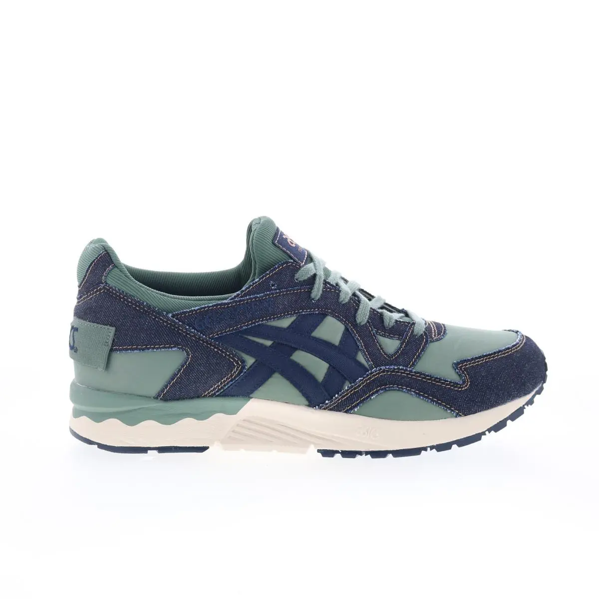 Asics Gel-lyte V Modern Patchwork Mens Green Lifestyle Sneakers Shoes 9.5