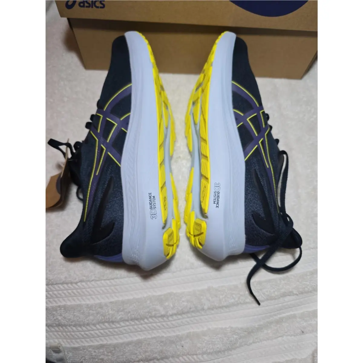 Asics shoes - Gt-2000 12 - 1011B691-403 - French Blue Bright Yellow (UPC: 197298225748) 8