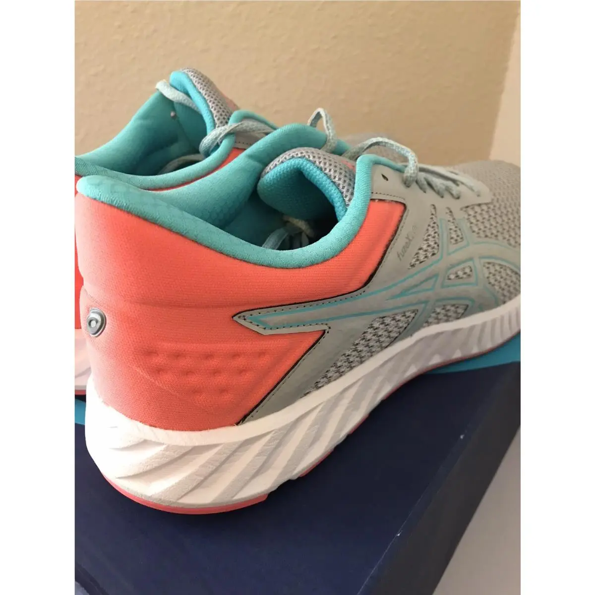 Asics shoes - ASICS Fuzex Lyte 2 - Fuzex Lyte - Gray, Peach, Blue 0