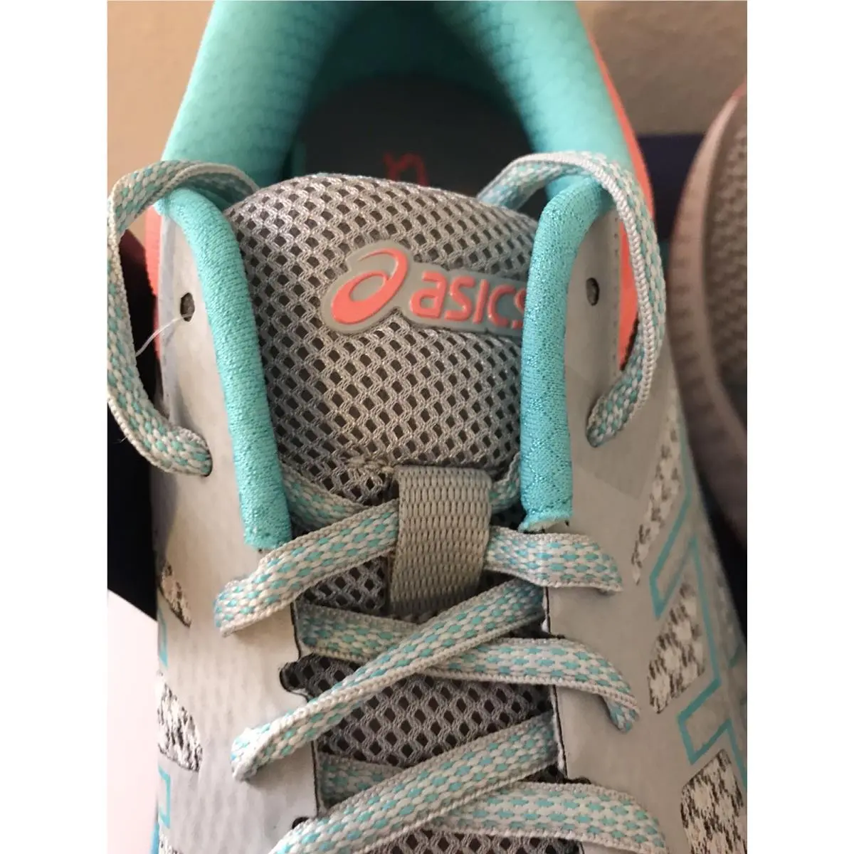 Asics shoes - ASICS Fuzex Lyte 2 - Fuzex Lyte - Gray, Peach, Blue 5