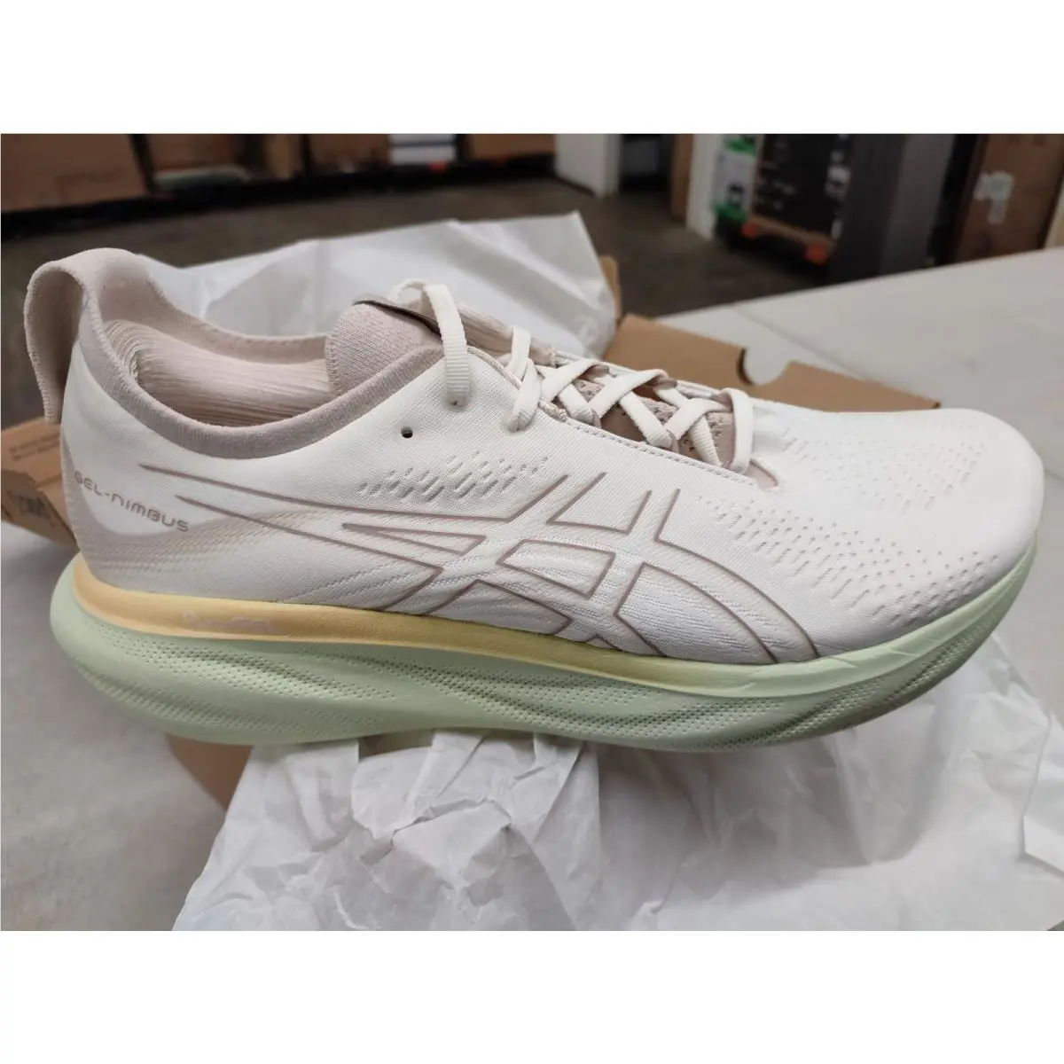 Asics shoes - ASICS GEL-Nimbus 25 - 1011B547100 - Cream/Fawn 0