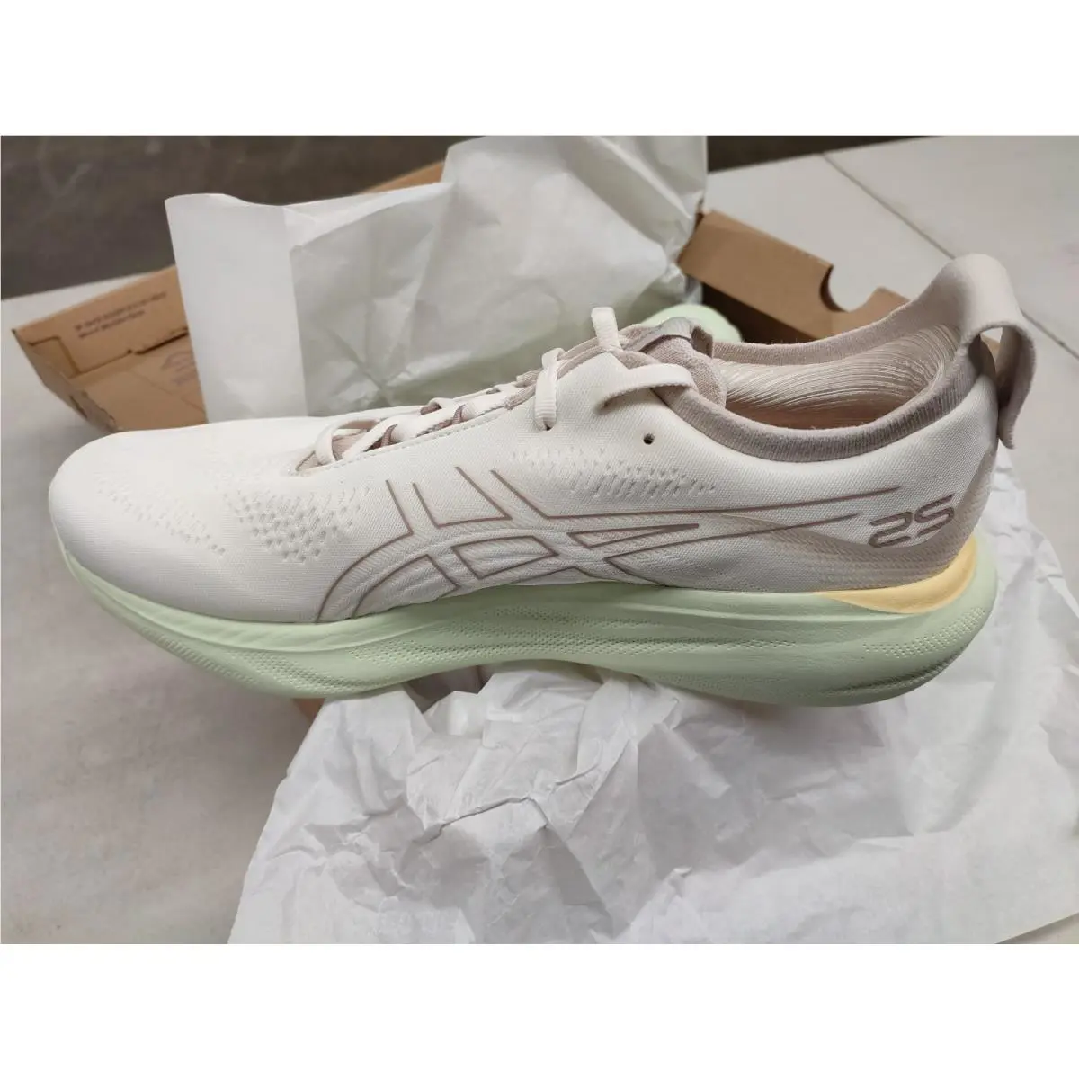 Asics shoes - ASICS GEL-Nimbus 25 - 1011B547100 - Cream/Fawn 2