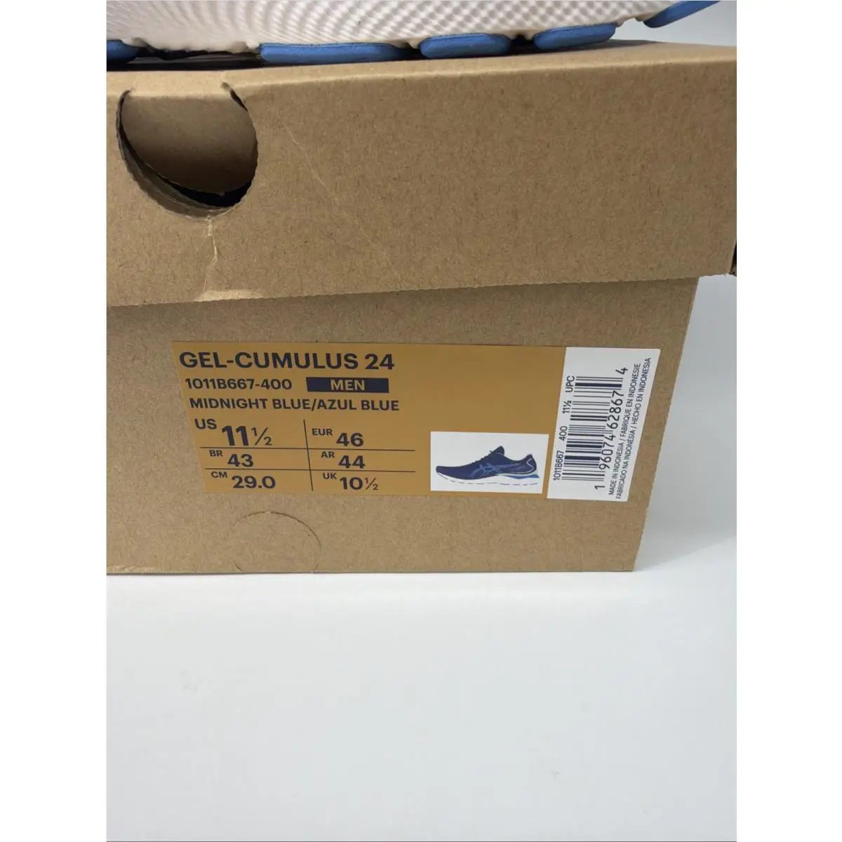Asics shoes - Asics Cumulus 24 - Cumulus - Blue 0