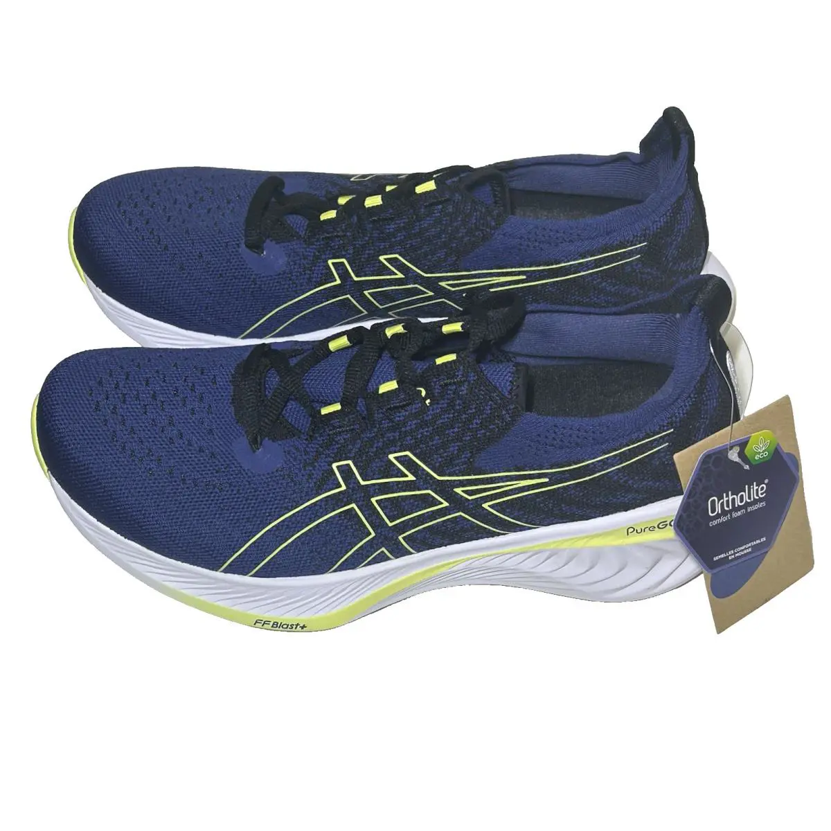 Asics shoes - ASICS Gel-Cumulus 25 - DEEP Ocean/Glow Yellow (UPC: 196074862344) 0