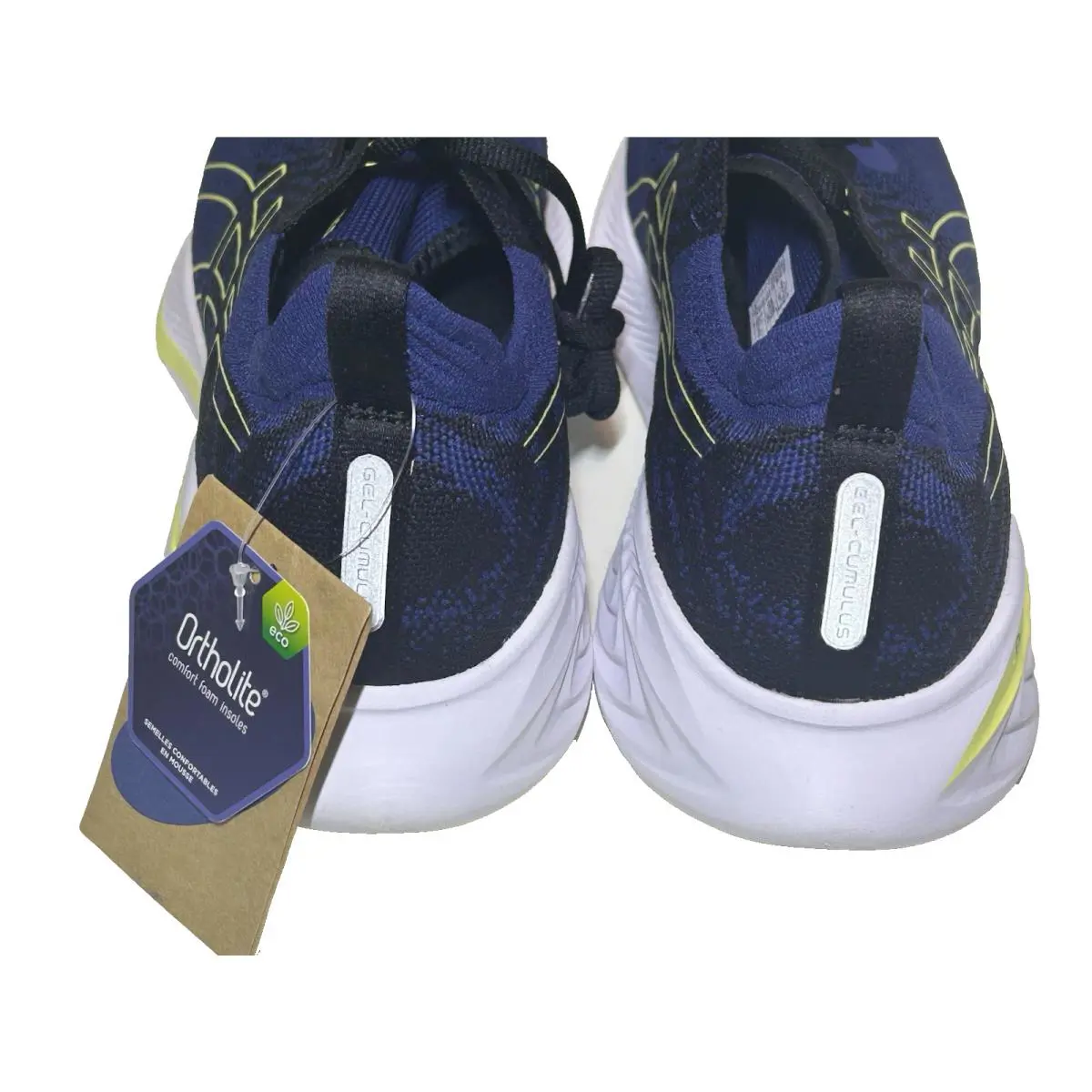Asics shoes - ASICS Gel-Cumulus 25 - DEEP Ocean/Glow Yellow (UPC: 196074862344) 4