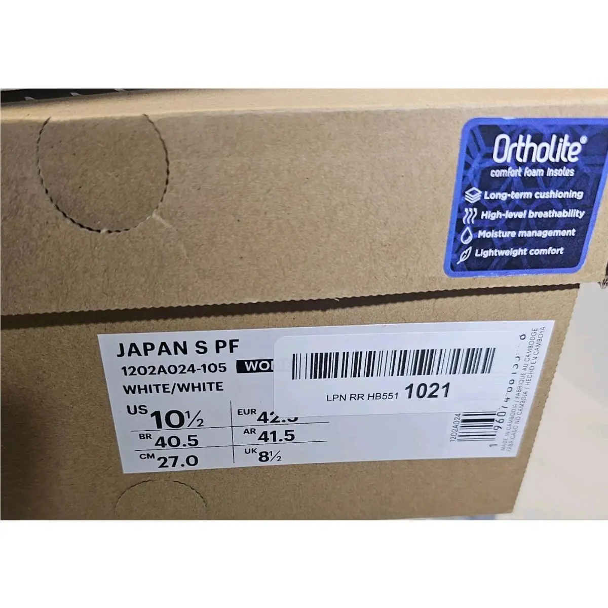 Asics shoes - ASICS Japan - Japan - 1202A024-105 - Multicolor (UPC: 196074681365) 1