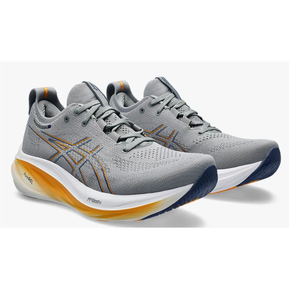 Asics shoes - Asics Gel Nimbus 26 - Gel Nimbus - 1011B794 - concrete/pure silver 0