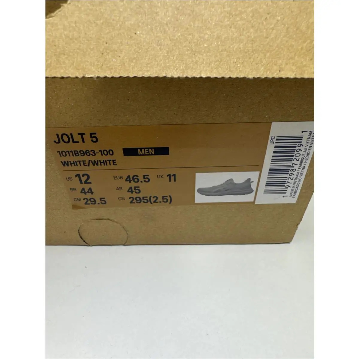 Asics shoes - Jolt - Jolt - 1011B963-100 - White (UPC: 0197298720991) 6