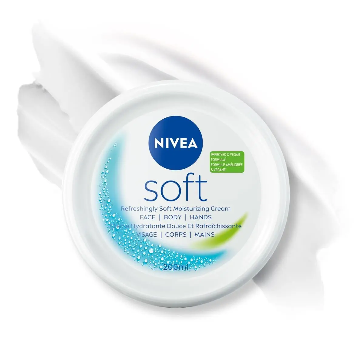 Soft Moisturizing Creme 6.8 Ounce Pack of 4 White by Nivea