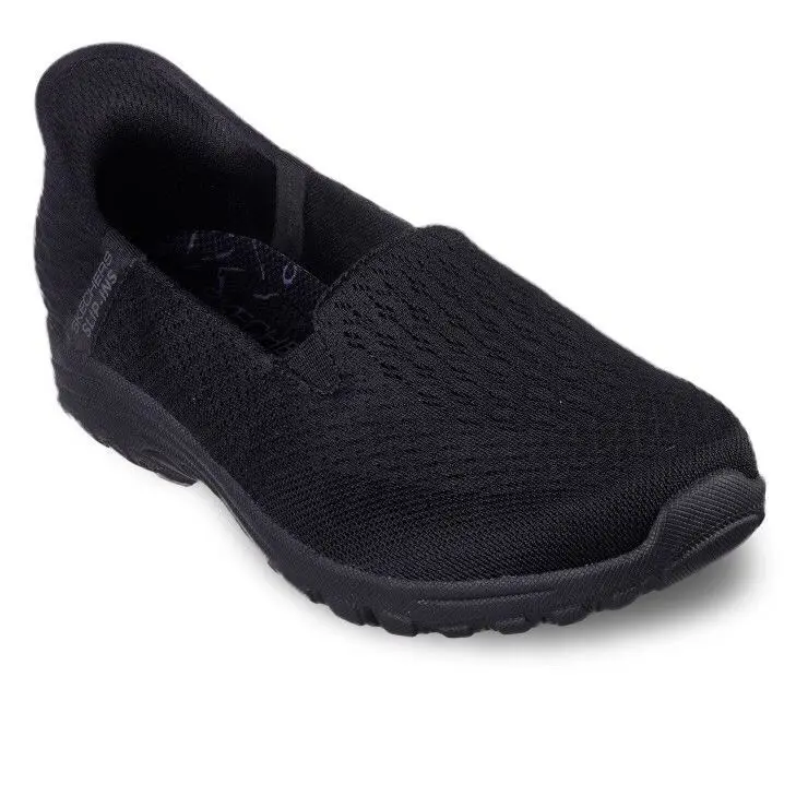 Skechers Women`s Slip-ins Rf: Reggae Fest 2.0 - Guiding 158698 Black Size 6 - Black