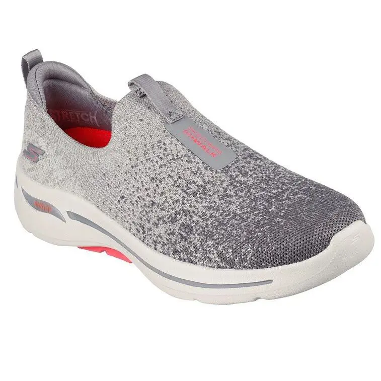 Skechers Go Walk Arch Fit Sneaker Women`s Skechers Gris de Mujer