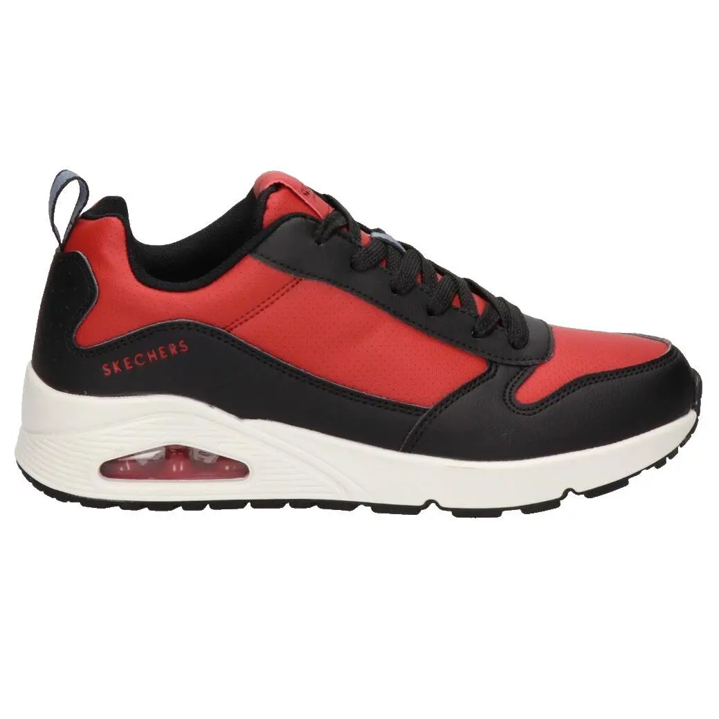 Skechers shoes - red- black 9