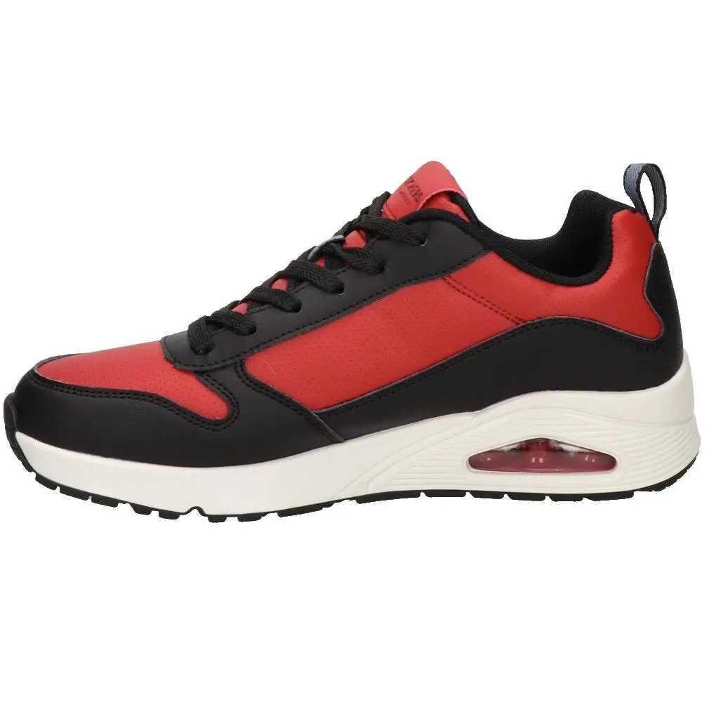 Skechers shoes - red- black 10