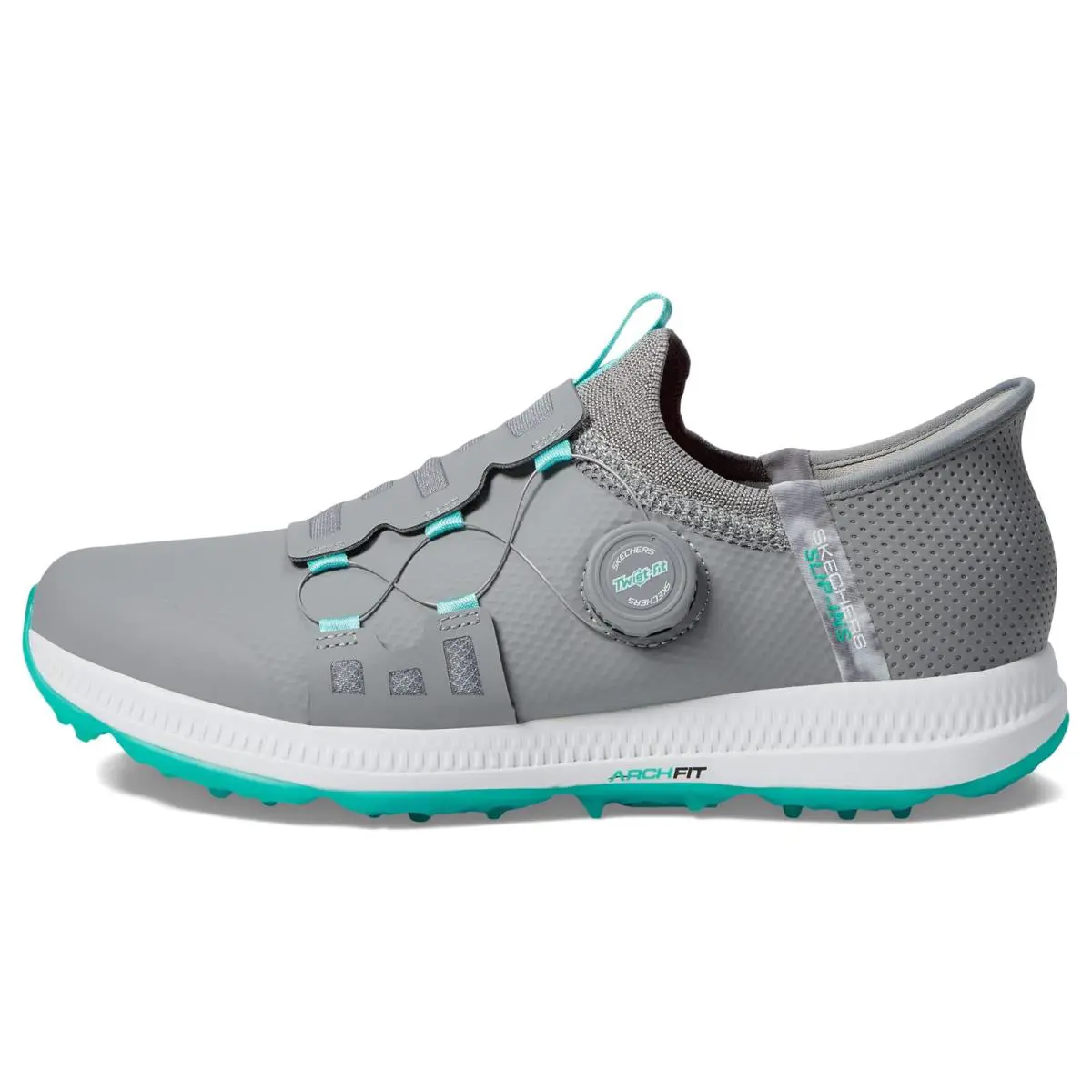 Skechers shoes - Gray/Aqua 2