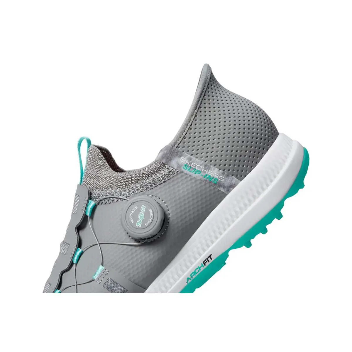 Skechers shoes - Gray/Aqua 3
