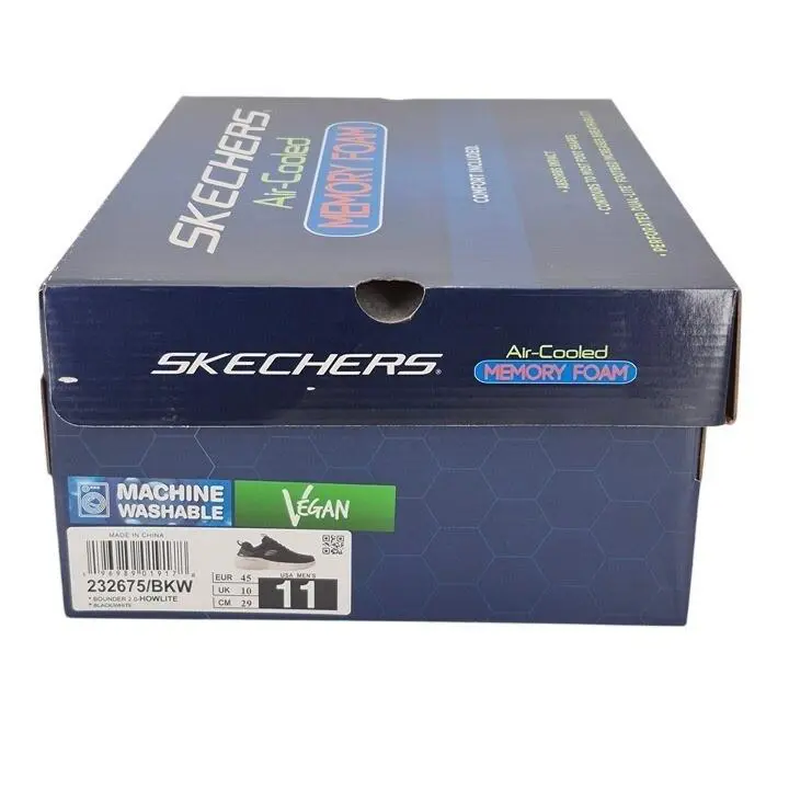 Skechers shoes - Bounder 2.0 Howlite - Bounder Howlite - 232675 - Black & White (UPC: 196989019178) 2