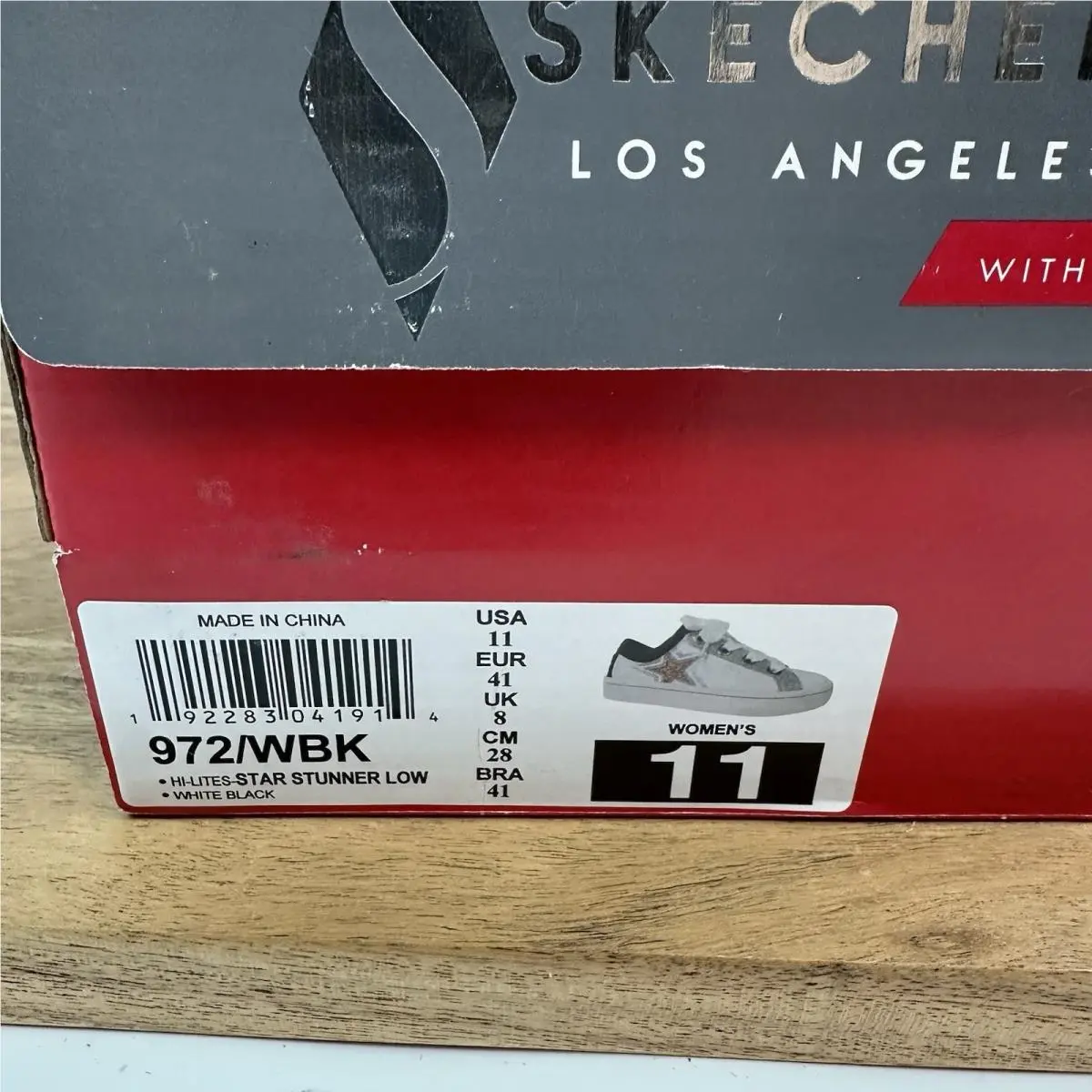 Skechers shoes - Street - Street - 972/WBK - White (UPC: 192283041914) 6
