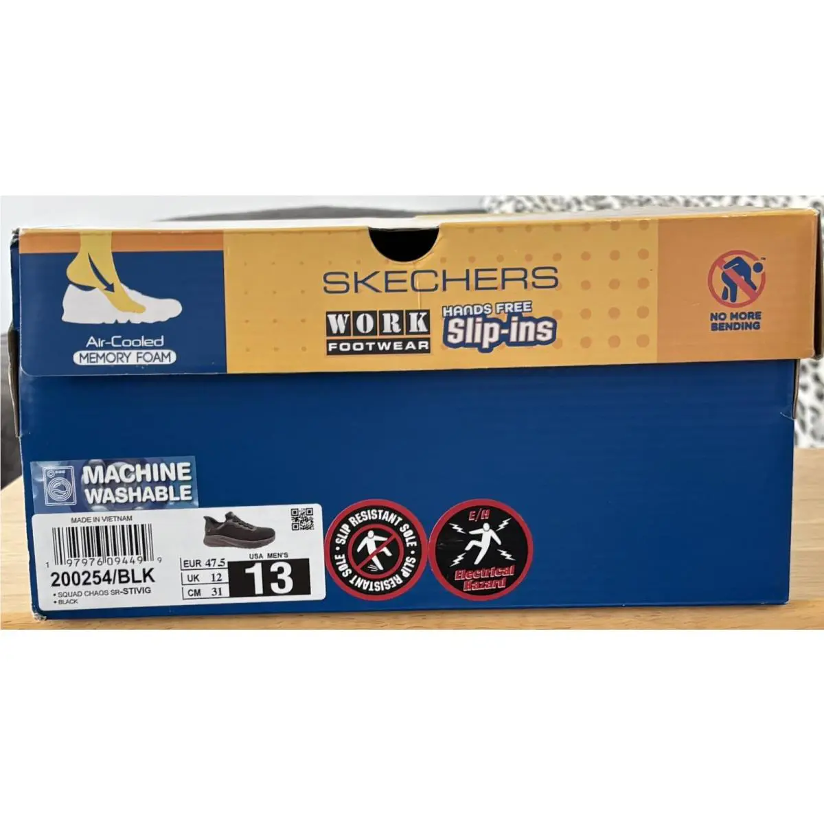 Skechers shoes - Skechers Work Slip-ins - Work - 200254 - Black 8