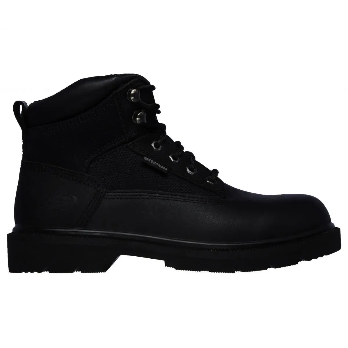 Skechers Work Men`s Makanix - Bridgend Soft Toe Waterproof Work Boot Black - 771