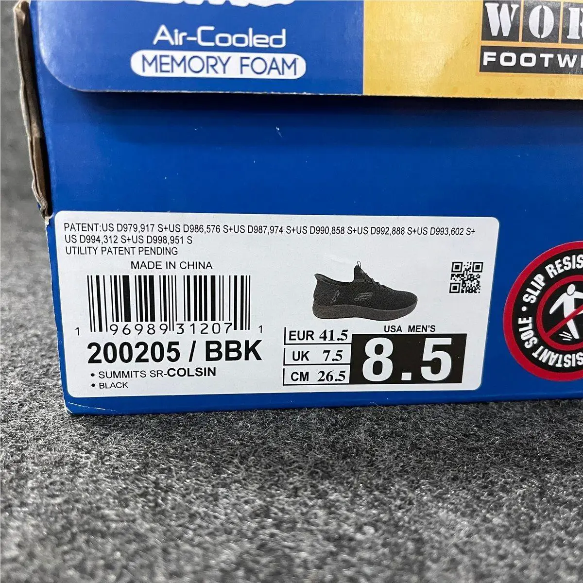 Skechers shoes - VS180188 - vs-180188 - Black (UPC: 196989312071) 5