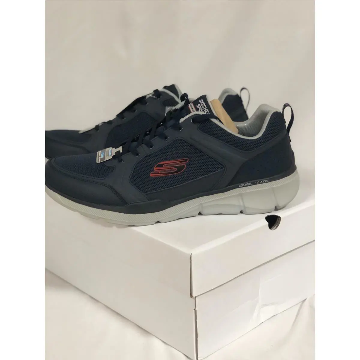 Skechers shoes - Relaxed Fit Equalizer - Relaxed Fit Equalizer - Navy/Grey (UPC: 0193113293879) 1