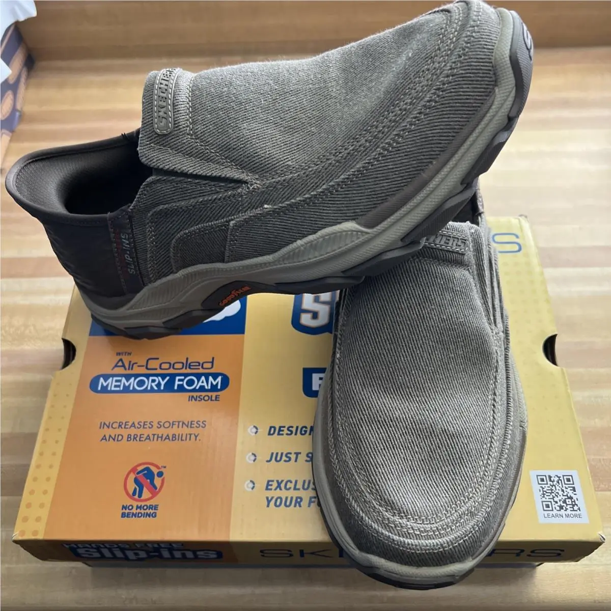 Skechers shoes - 204804-TPE - 204804-TPE - Taupe 1