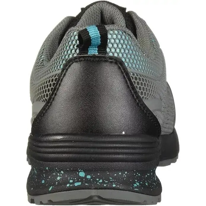 Skechers shoes - Skechers Work - Work - 77273 - Gray/Aqua (UPC: 193113822468) 2