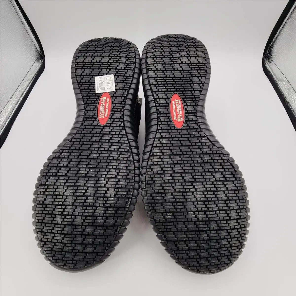 Skechers shoes - SKECHERS Work Relaxed Fit Cessnock - 77188 - Black (UPC: 192283470172) 9