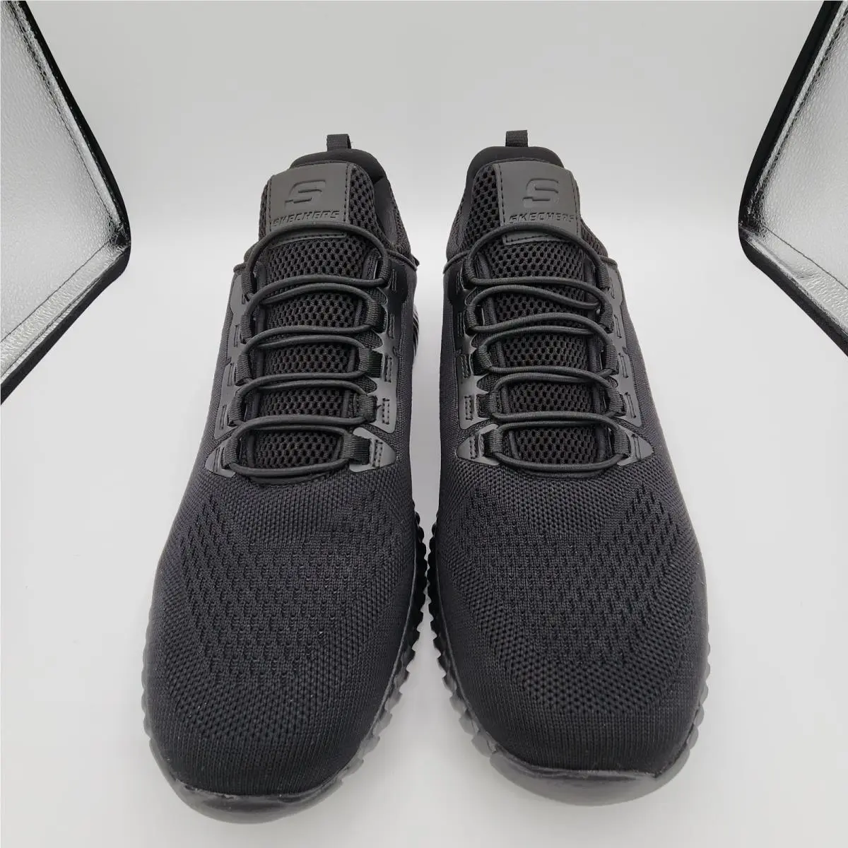 Skechers shoes - SKECHERS Work Relaxed Fit Cessnock - 77188 - Black (UPC: 192283470172) 4