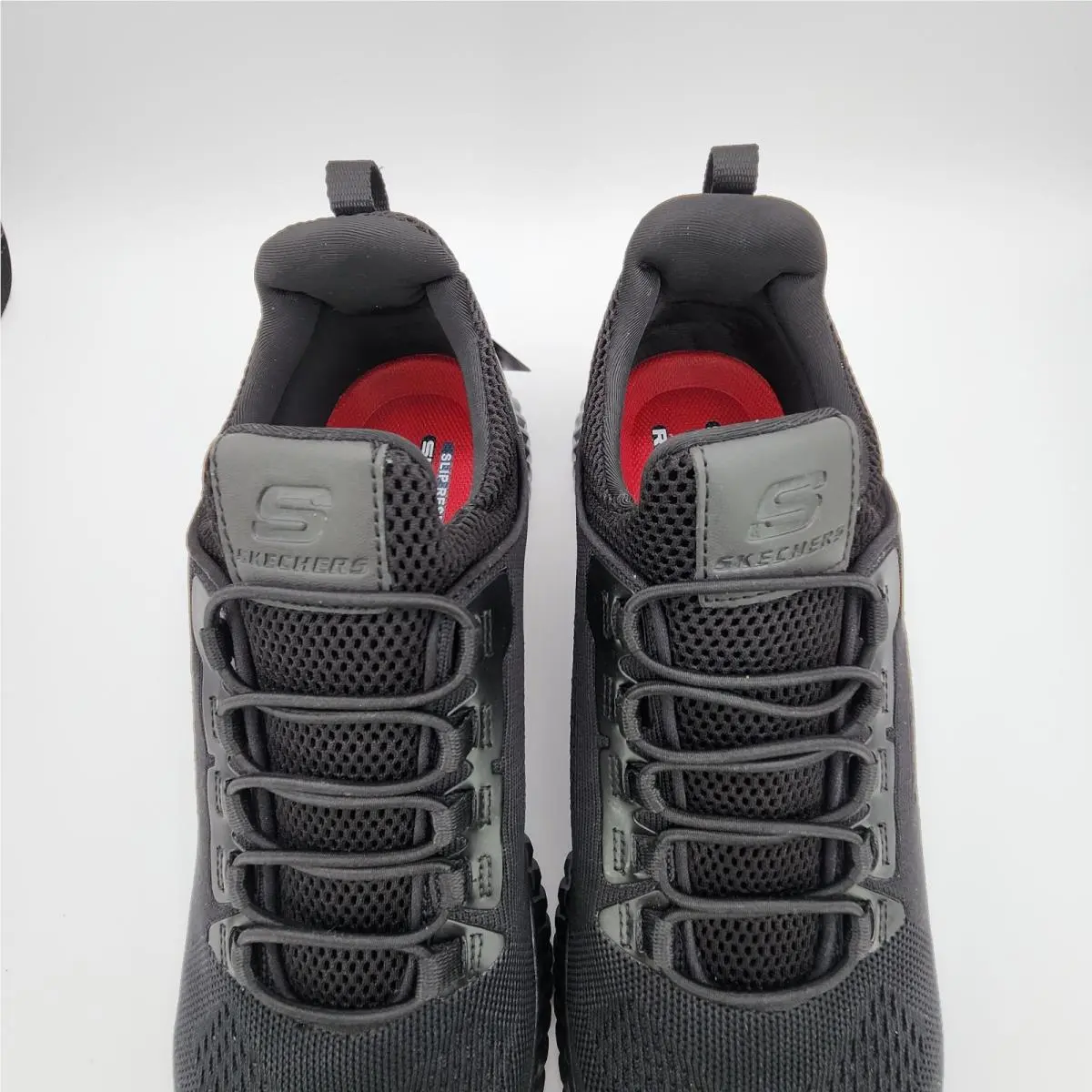 Skechers shoes - SKECHERS Work Relaxed Fit Cessnock - 77188 - Black (UPC: 192283470172) 6