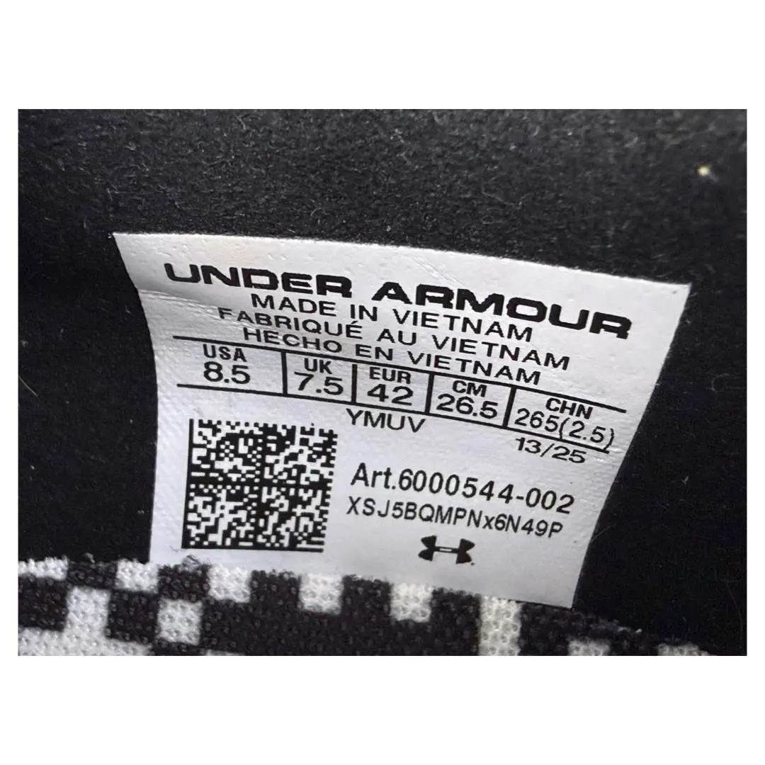 Under Armour shoes - UNDER ARMOUR UA Magnetico Elite 5 FG - 6000544-002 - Black/White/Black 11