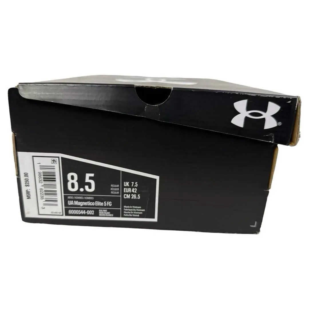 Under Armour shoes - UNDER ARMOUR UA Magnetico Elite 5 FG - 6000544-002 - Black/White/Black 13