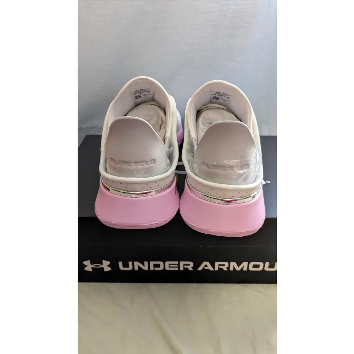 Under Armour shoes - Under Armour SlipSpeed - SlipSpeed - 3027049-131 - White-Stellar Pink (131) 5