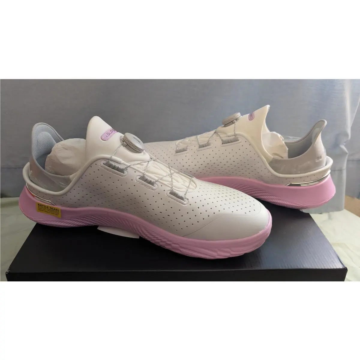 Under Armour shoes - Under Armour SlipSpeed - SlipSpeed - 3027049-131 - White-Stellar Pink (131) 2