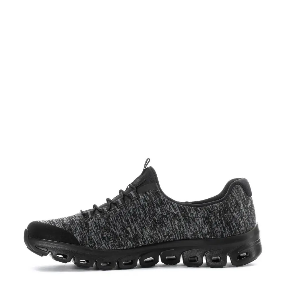 Skechers Glide Step Low Slip-on Sneakers Women Shoes Oreo Black Size 7.5 - Oreo Black - 104548