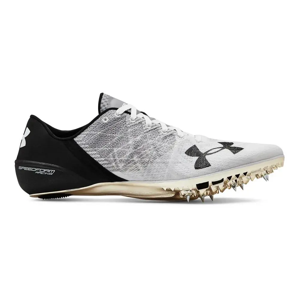 Under Armour UA Speedform Sprint 2 Track Spikes – White – Men’s Size 13
