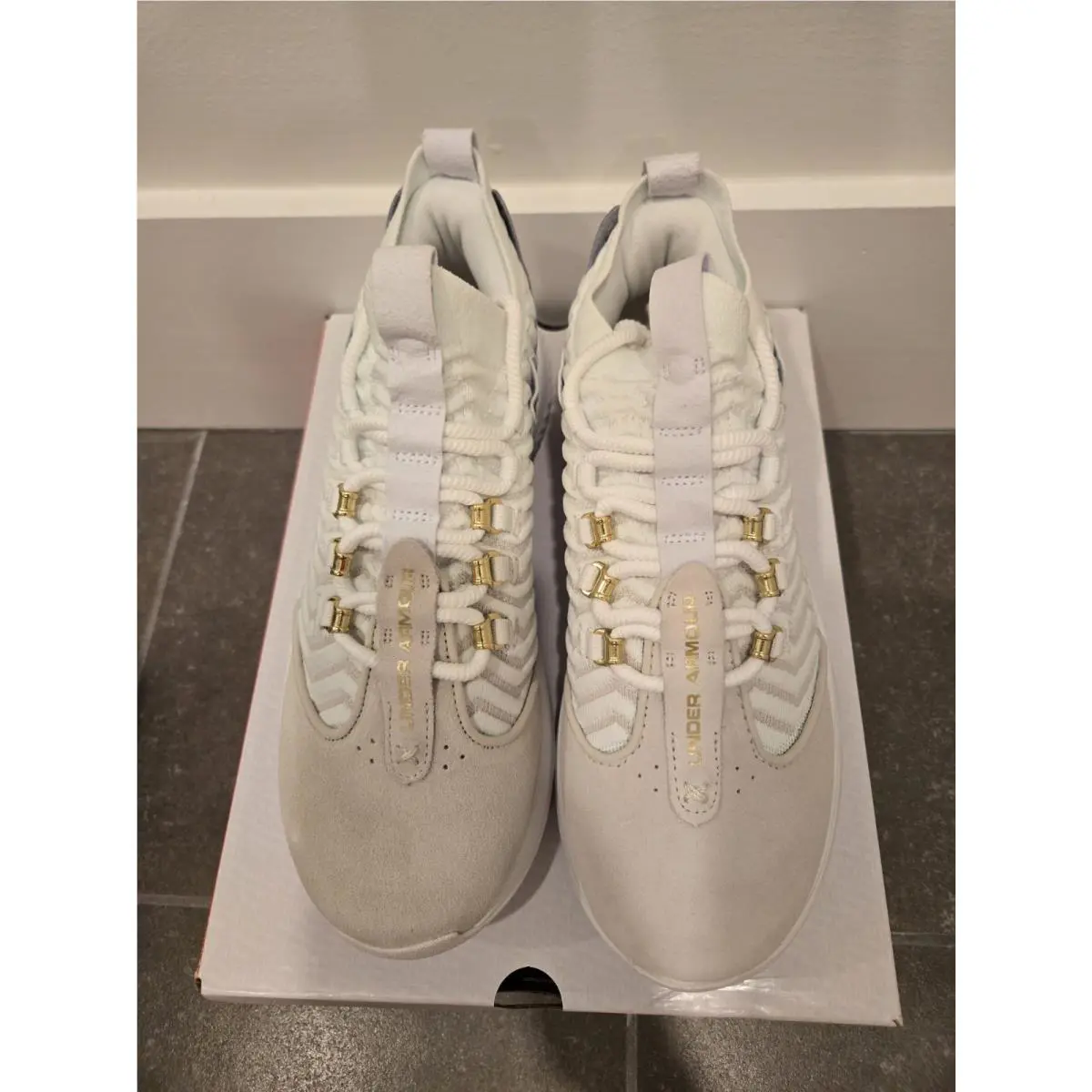 Under Armour shoes - Under Armour Harper 9 Turf - 3027443-101 - White 2