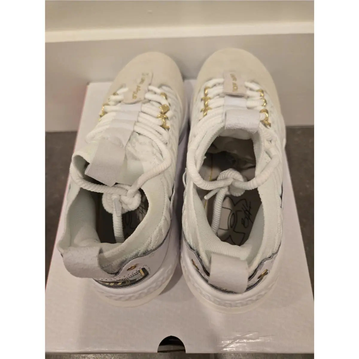 Under Armour shoes - Under Armour Harper 9 Turf - 3027443-101 - White 5