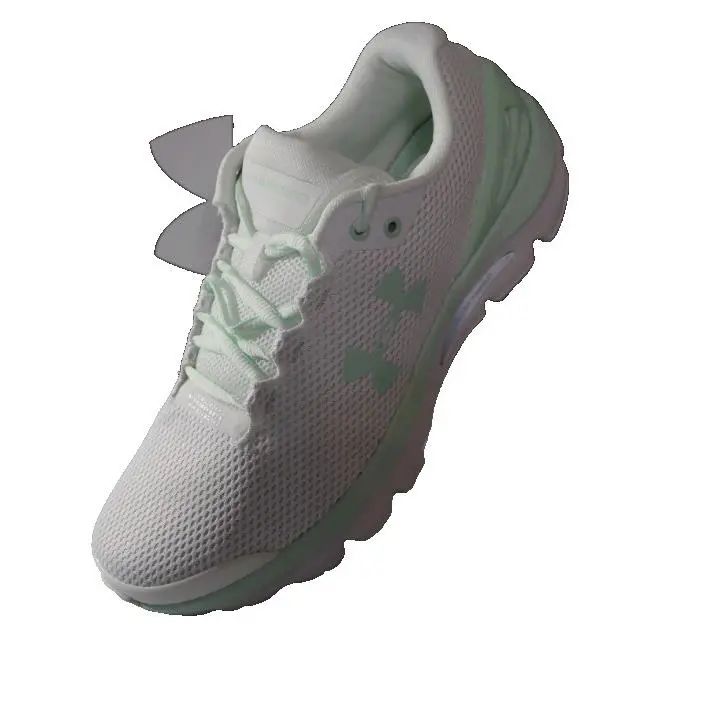 Under Armour Charged Gemini 2020 White Mint Green Athletic Shoes Size 6.5 - White/Mint Green